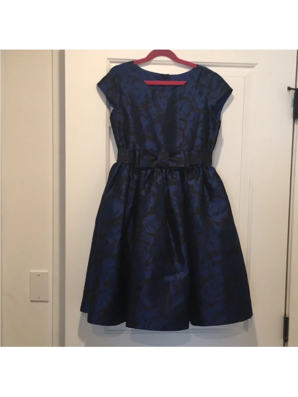 Gymboree girls dress Blue Floral Fit-and-Flare Kids Dress